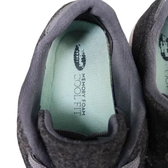 Dr Scholls Shoes Womens 7.5 Sneakers Casual Trainers Comfort Madi Chevron Grey - Picture 9 of 13